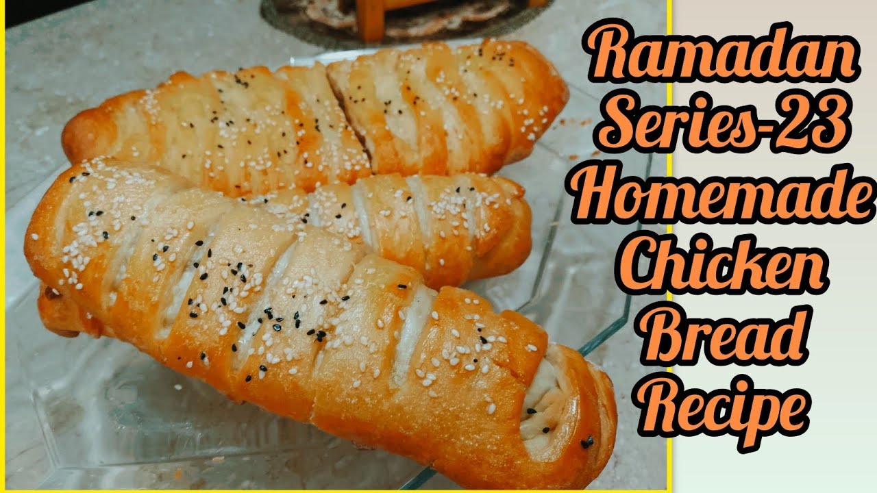 Ramadan Series-23 | Homemade Chicken Bread Recipe | Easy Bakery Style