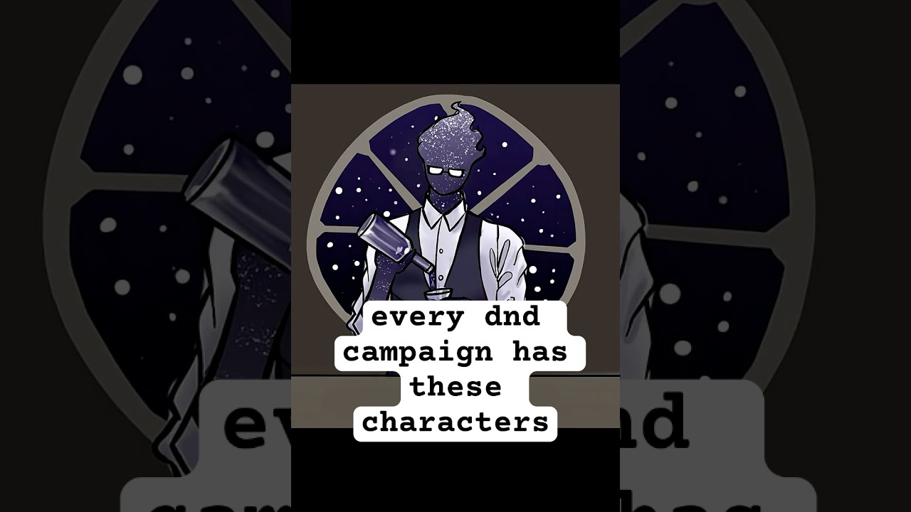 every dnd campaign has these characters! | #dnd #art #oc #dungeonsanddragonsart #ttrpg #dm #rpg