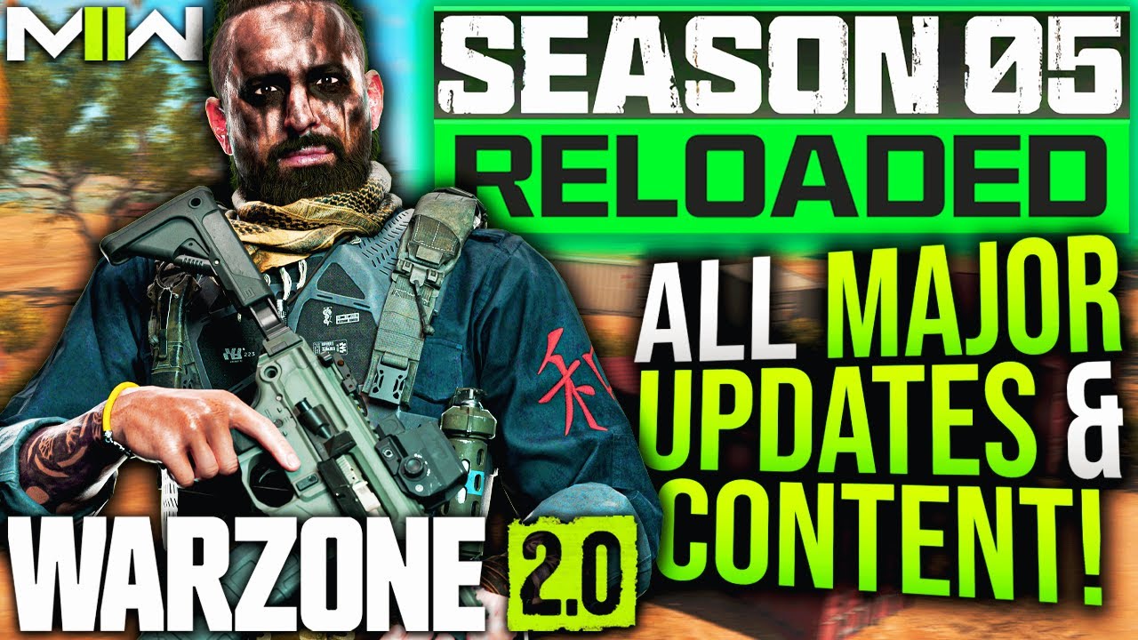 WARZONE: The Major SEASON 5 RELOADED Update!