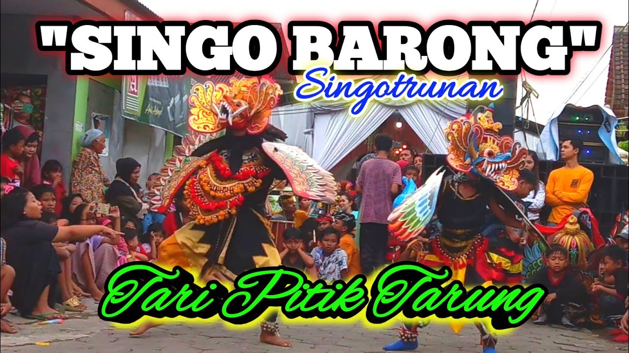 Tari Pitik Tarung Barong SINGO BARONG Live Kabat