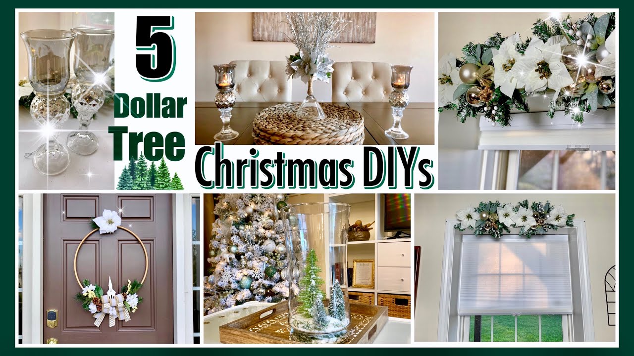 Dollar Tree CHRISTMAS DIYs