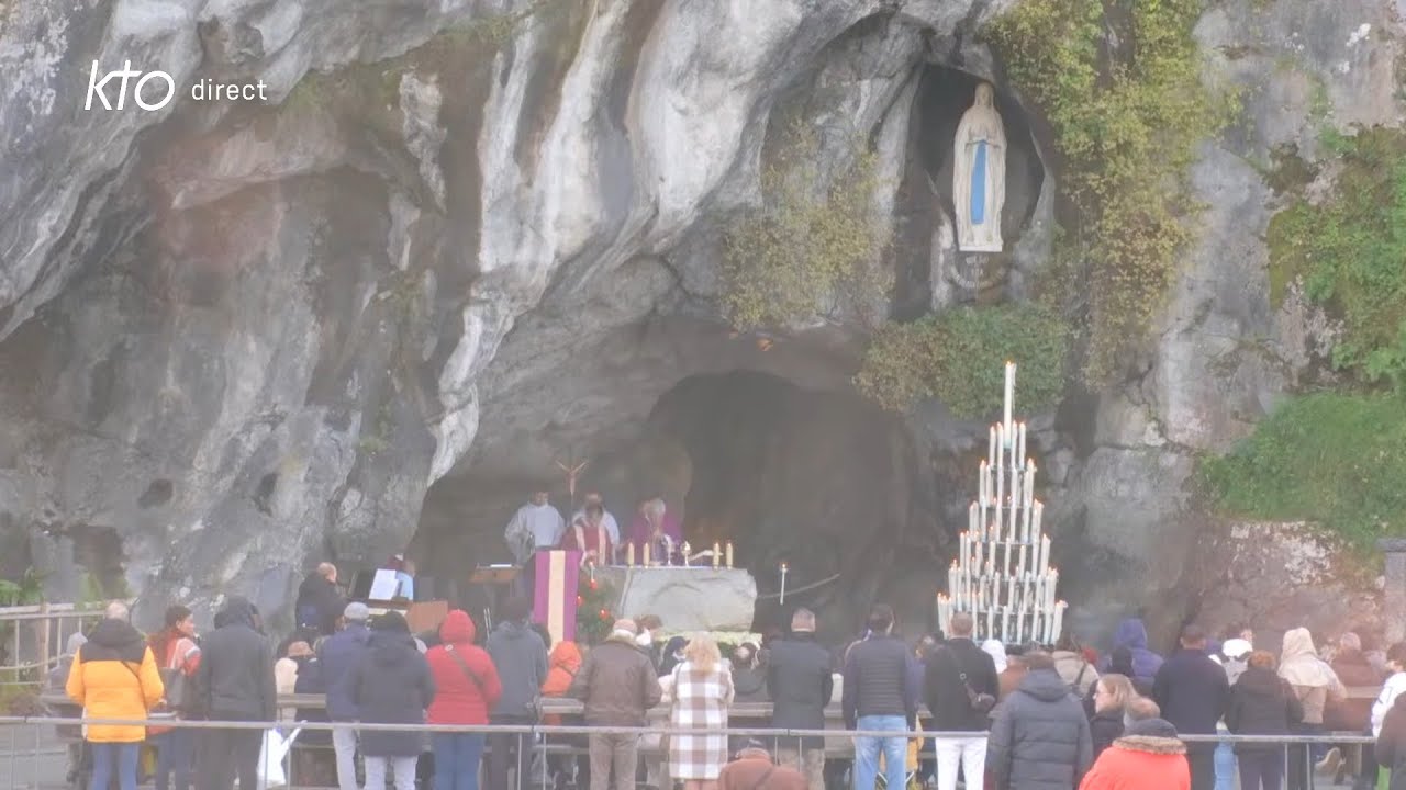 Messe de 10h à Lourdes du 21 décembre 2025