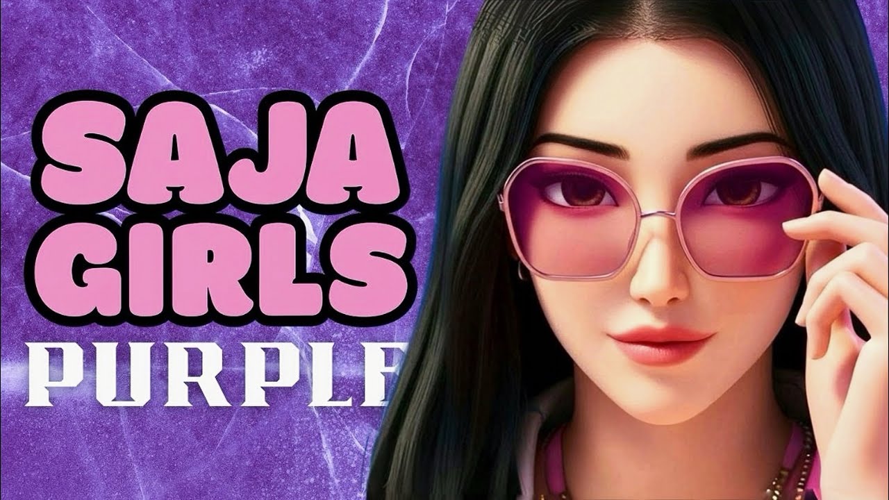 &bdquo;Purple&rdquo; zespołu SAJA GIRLS 💜 | Oficjalny teledysk (inspirowany utworem HUNTR/X &bdquo;Golden&rdquo;)
