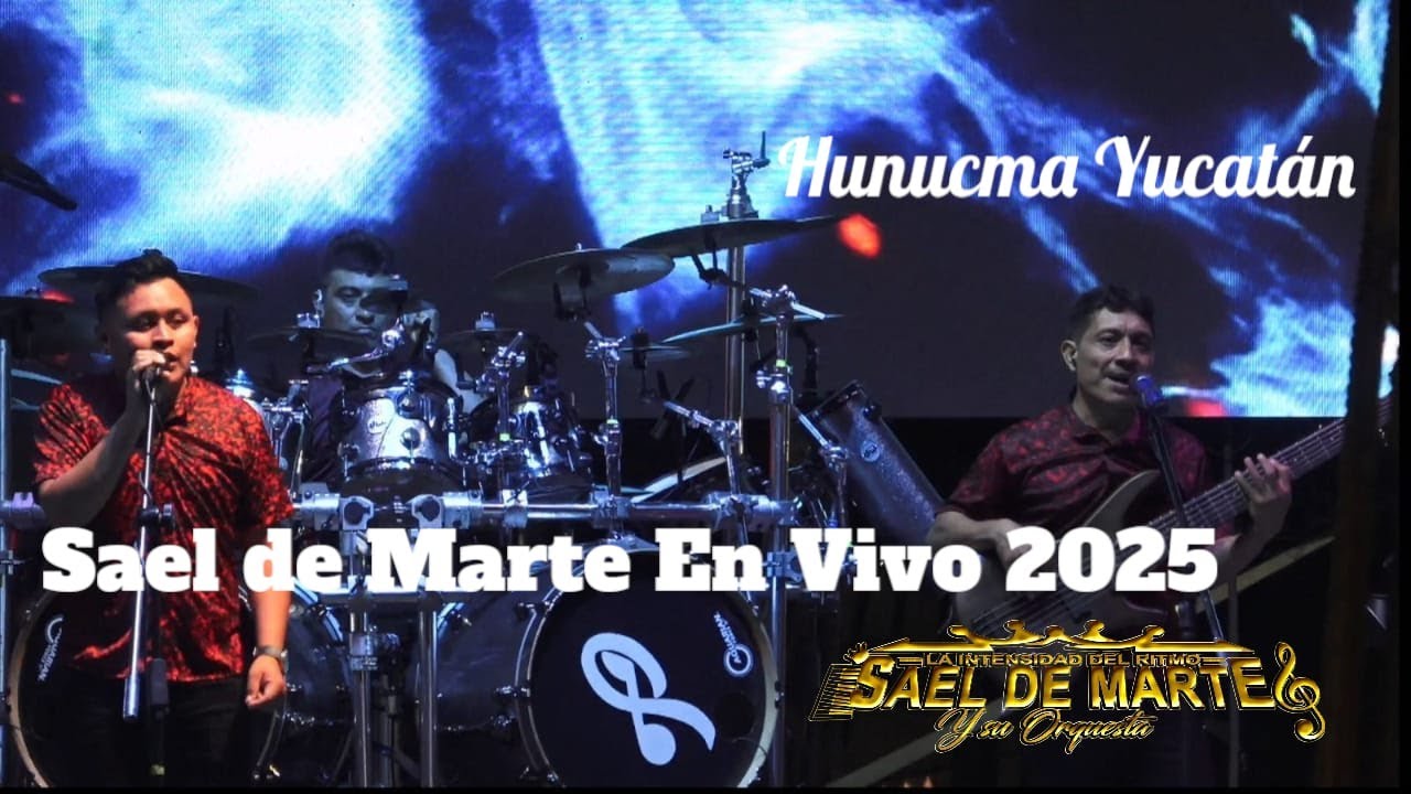 SAEL DE MARTE Y SU ORQUESTA 🎹 EN VIVO 2025 HUNUCMA YUCATAN✨