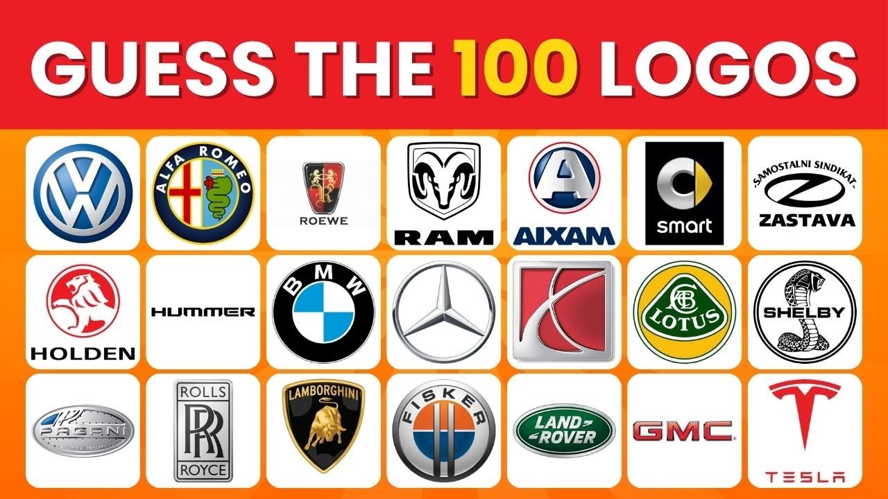 Can You Name All 100 Car Logos Before Time Runs Out?