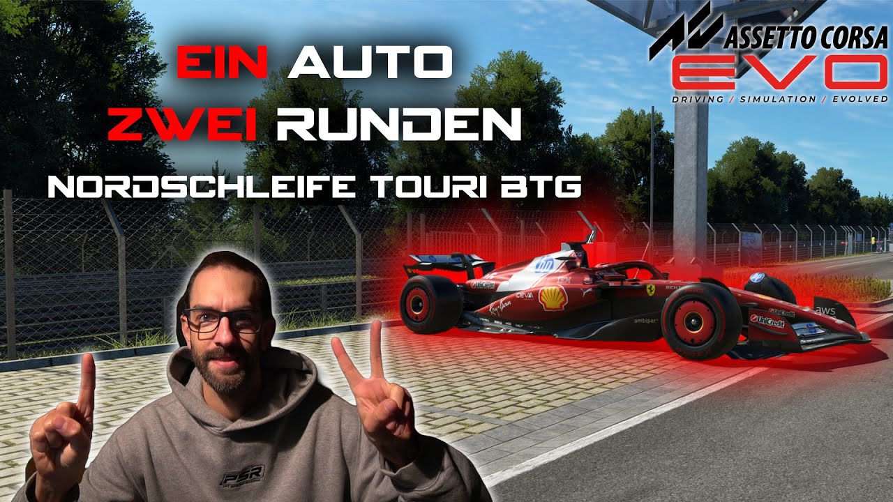 EIN Auto ZWEI Runden - Nordschleife Touri im Ferrari SF-25 - Folge 1