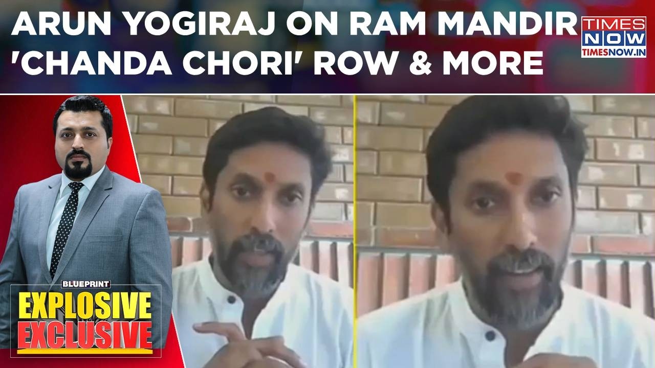Arun Yogiraj Exclusive: Ram Lalla Sculptor On Donation Theft Row, Yogi Govt's Action & More | WATCH