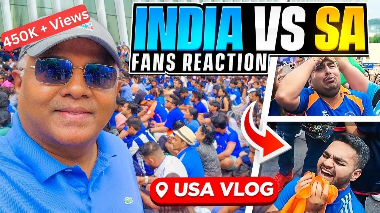 India Vs South Africa T20 World Cup Final | Fan Reactions in NYC | NYC DESI एनवाईसी देसी