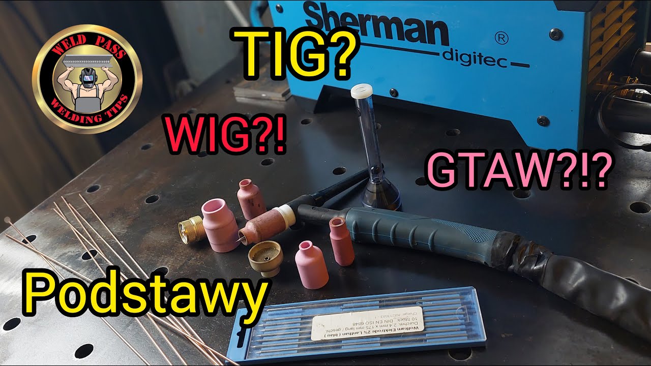 Jak spawać  metodą TIG? Podstawy #welding #tigwelding