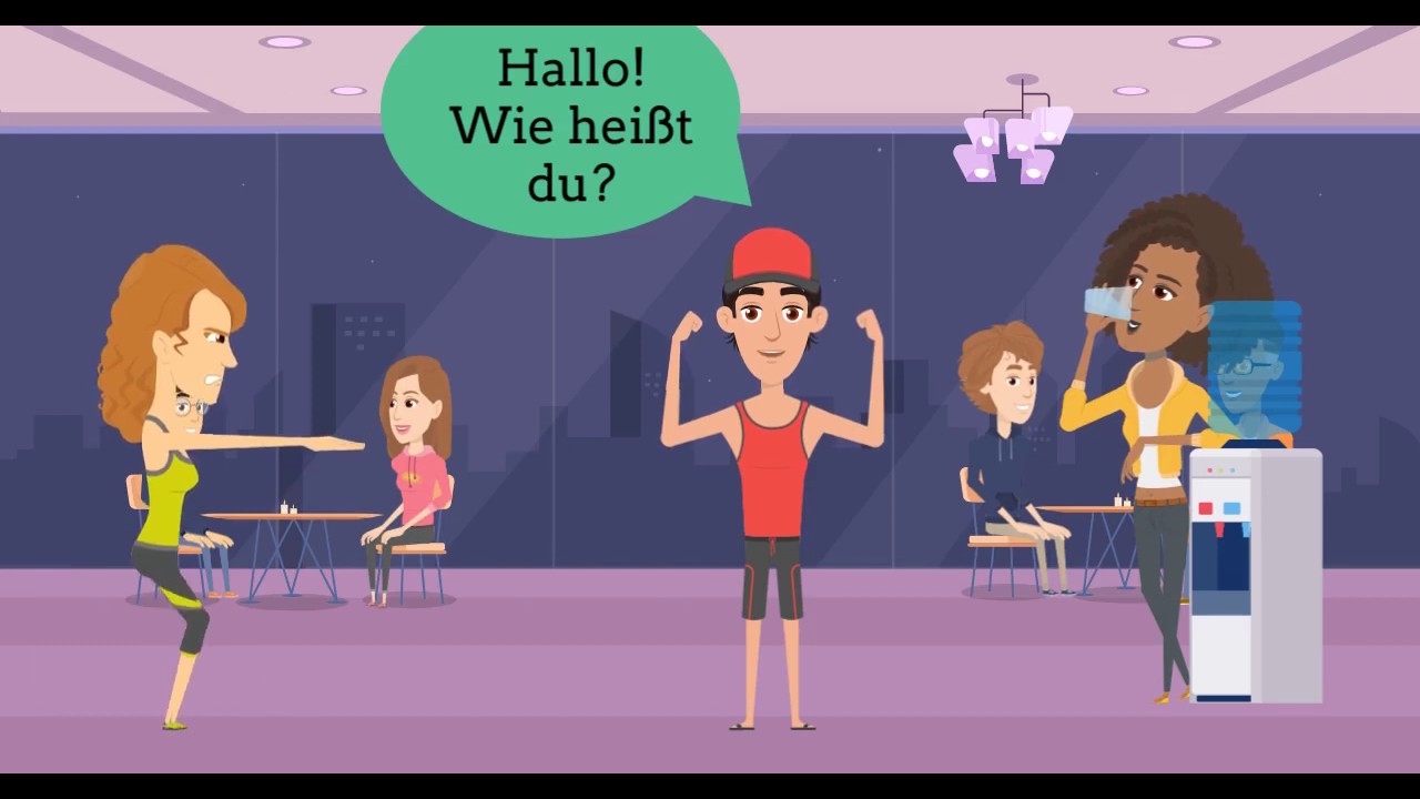 Wie heißen Sie? Wie heißt du? – Como você se chama?