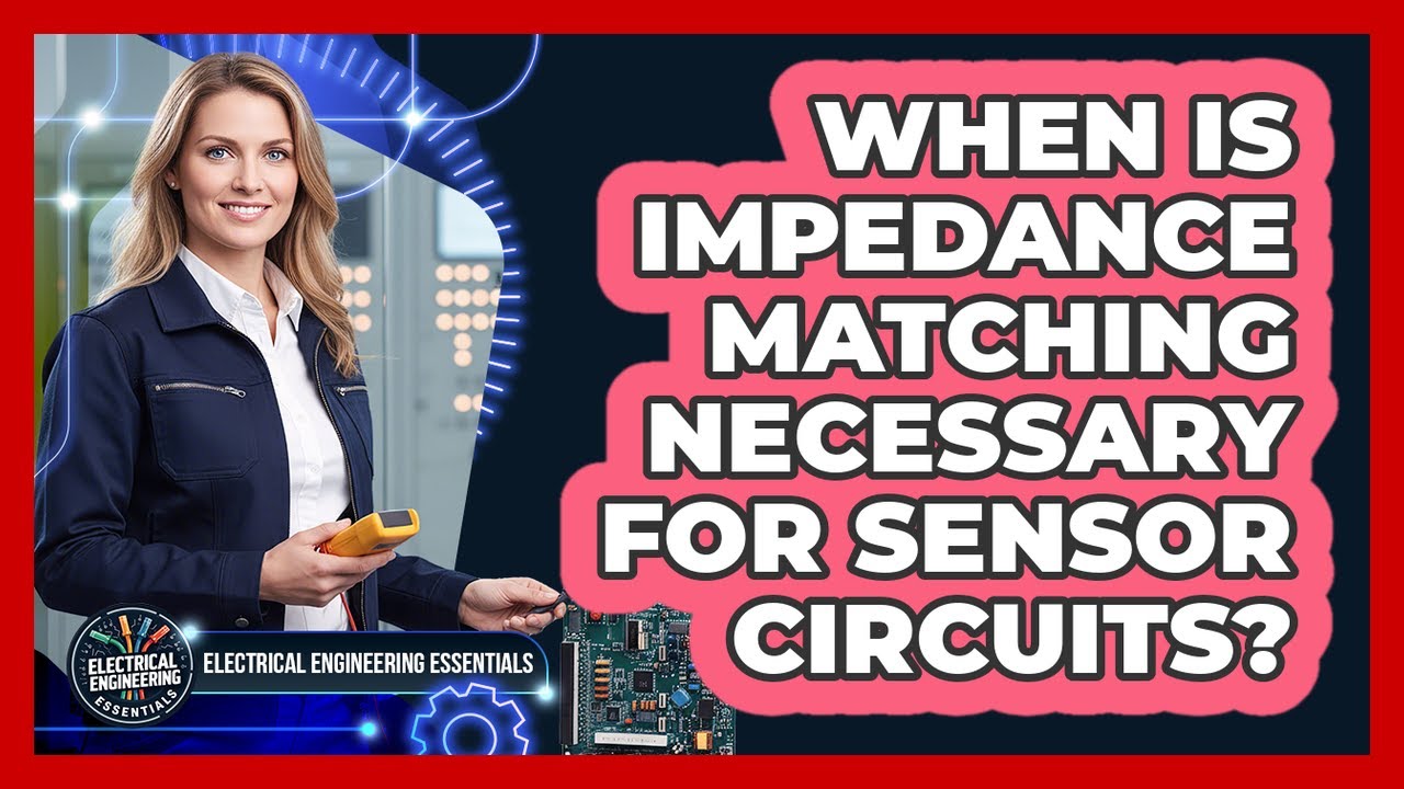When Is Impedance Matching Necessary for Sensor Circuits?