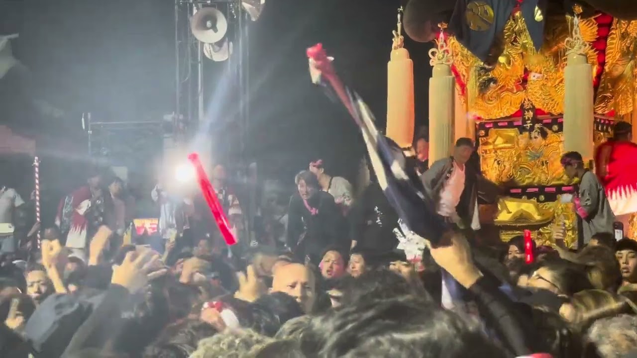 【 一触即発！澤津 vs 松神子 】 八幡神社 新居浜太鼓祭り最終日 （2024.10.18）