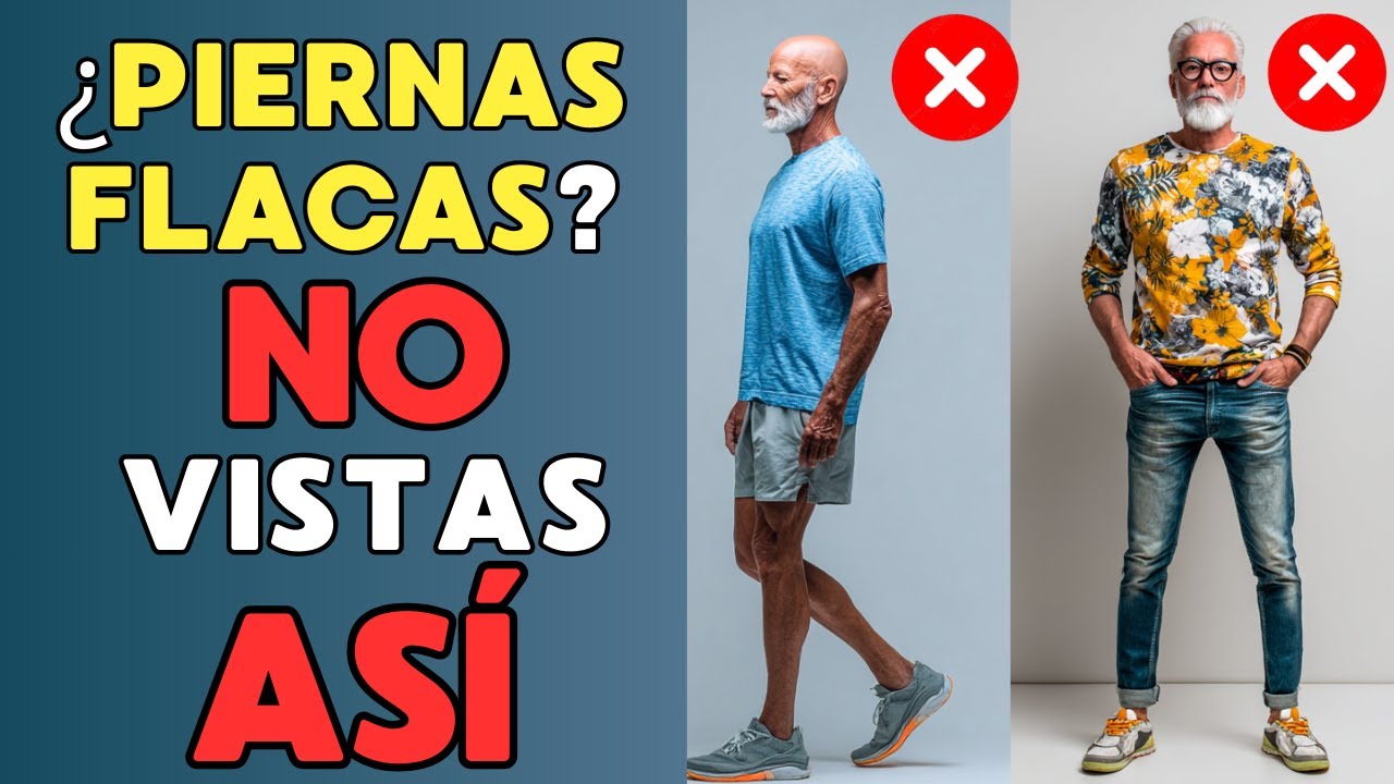 C&oacute;mo Vestir con Piernas Flacas a los 40: &iexcl;As&iacute; te Ves RID&Iacute;CULO y Ni Lo Sabes!