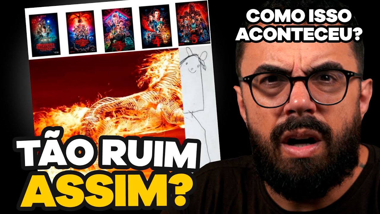 a QUINTA TEMPORADA de STRANGER THINGS é TÃO RUIM ASSIM?