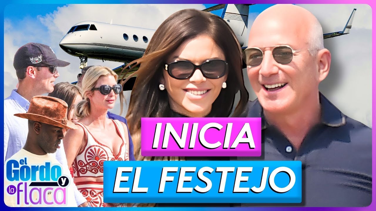 Boda de Jeff Bezos: arriban invitados en 80 aviones y medidas antipaparazzi | El Gordo y La Flaca