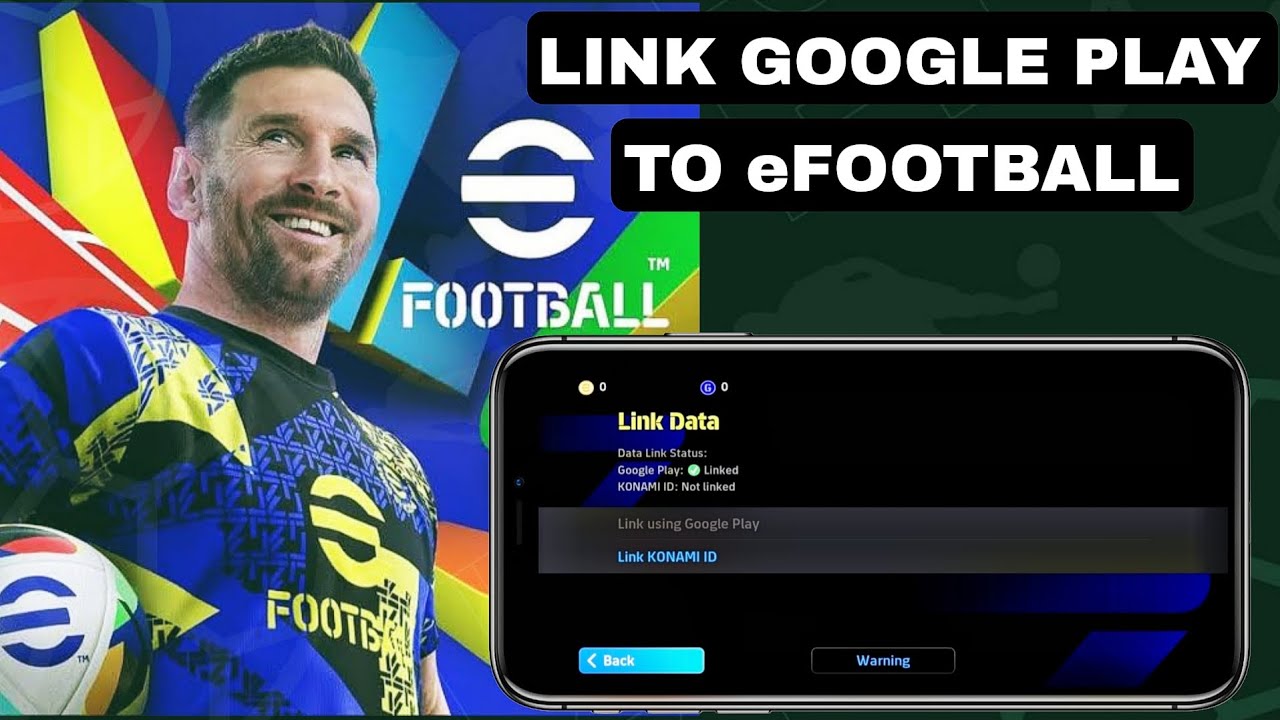 Как связать eFootball с Google Play (2026)