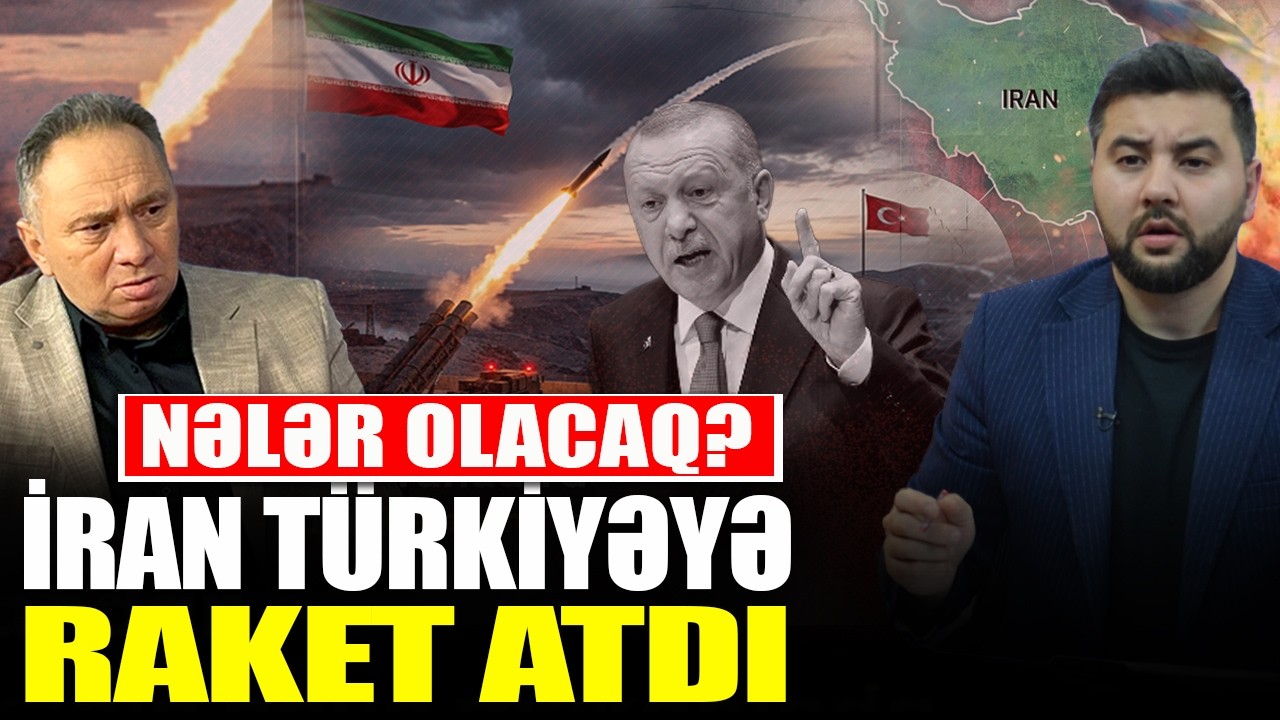 İran Türkiyəyə RAKET ATDI - Nələr olacaq? - Heydər Oğuz ilə ilə QIRMIZI MASA