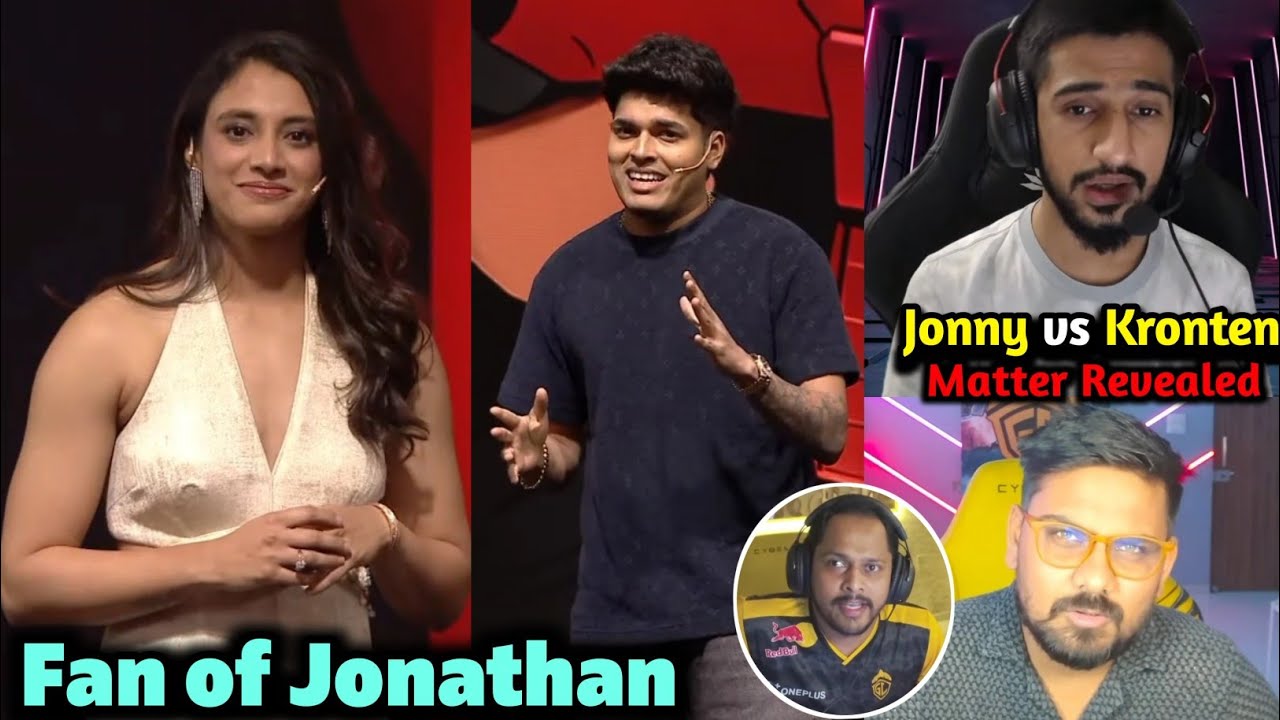 Smriti Mandhana Fan of Jonathan🐐🔥Owais  Neutrino On Jonny Leaving 😱 