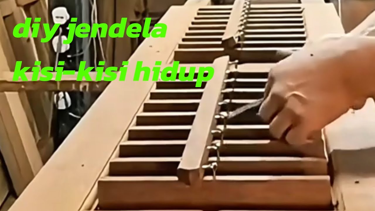 Rahasia Membuat Jendela Kisi-Kisi Hidup