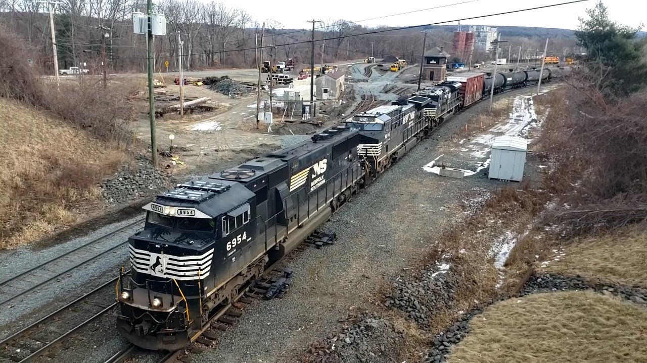 Chasing EDMO With NS 1111 Barcode Unit From East Deerfield To Shelburne Falls