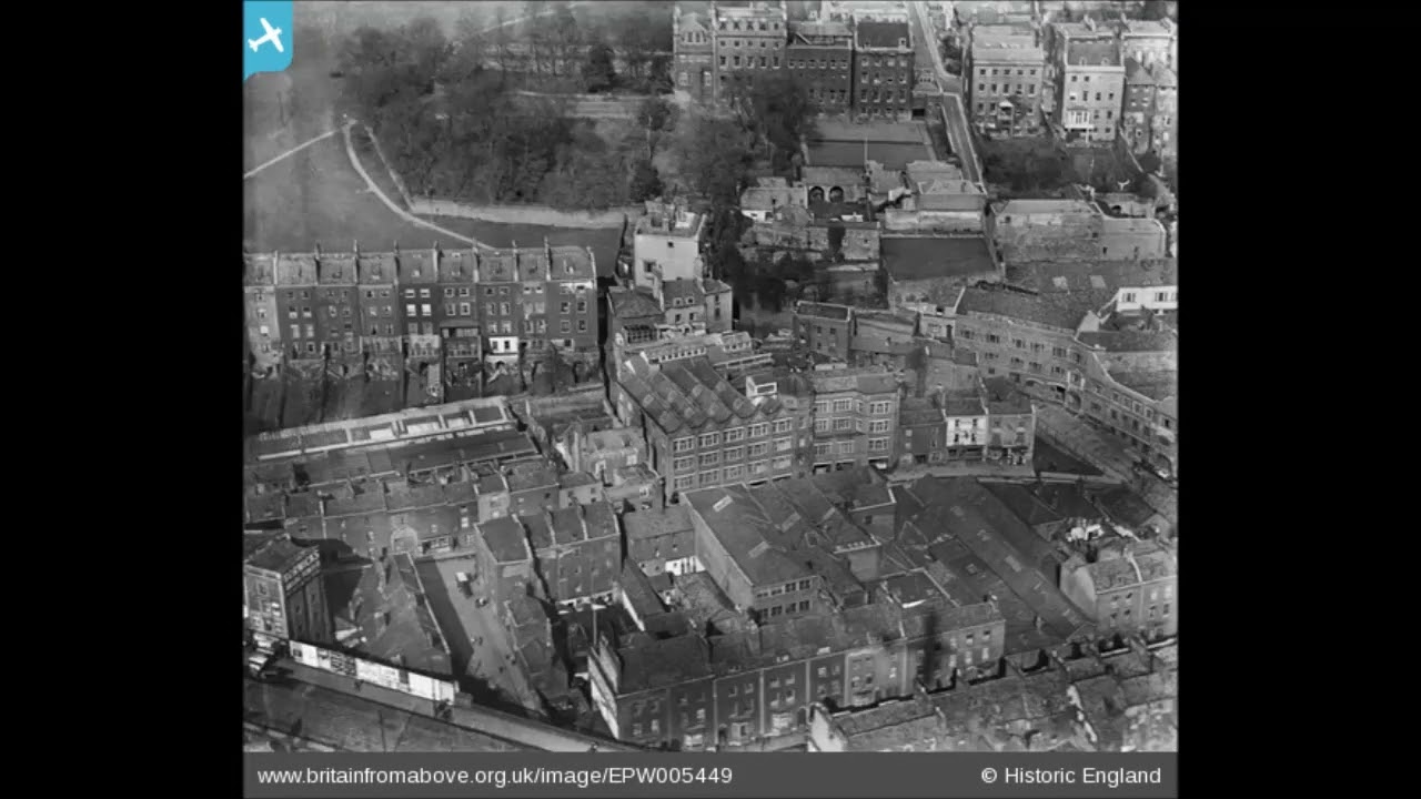 Bristol From Above 1920's To 1950's