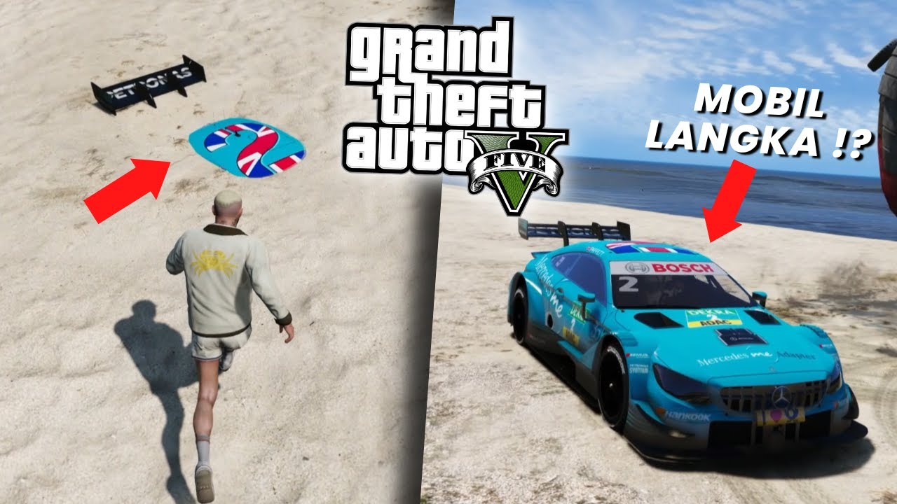 Gua Menemukan MOBIL BALAP di Bawah TANAH di GTA 5! (Mod)