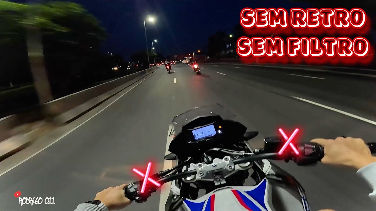 NOTURNO DE BMW GS 310 SEM RETROVISOR