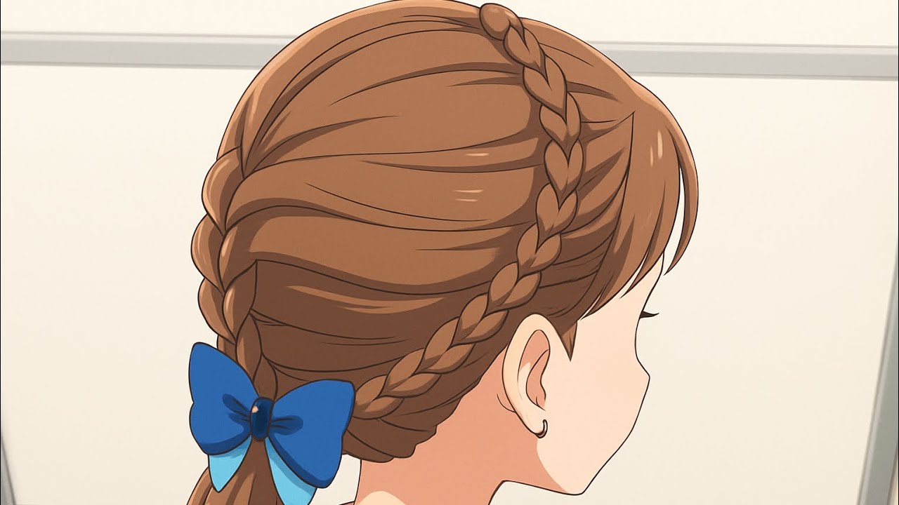 Прическа в школу 🎓 Быстро и аккуратно! 🪮#прическинакаждыйдень #hairstyle #school #tutorial #косы 
