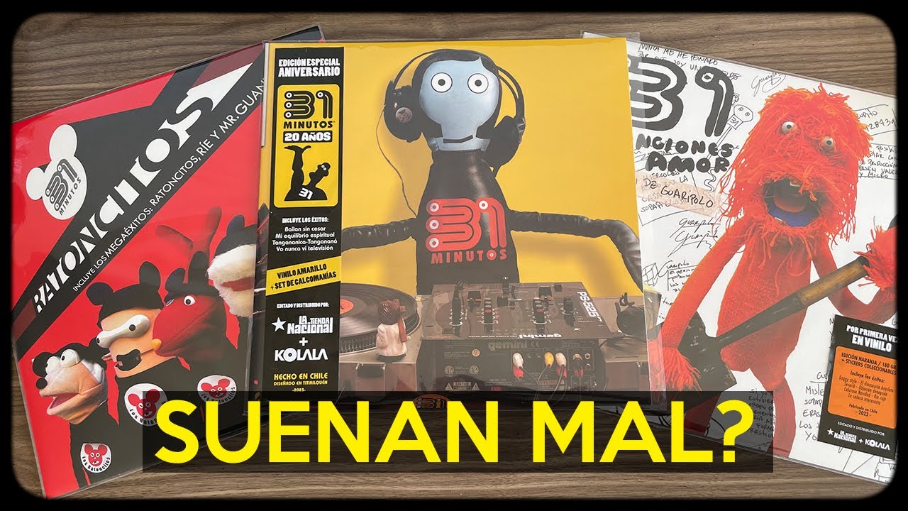 31 Minutos EN VINILO!!! | Los Vinilos de Camilo