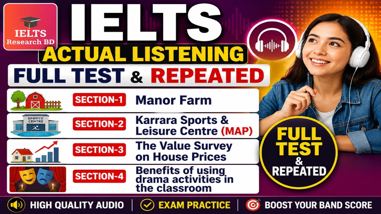 Actual listening full Test