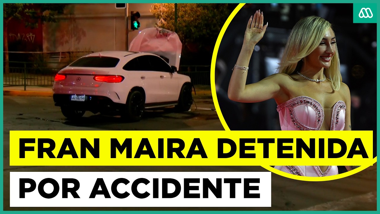 Fran Maira es detenida tras protagonizar grave accidente vehicular en La Dehesa