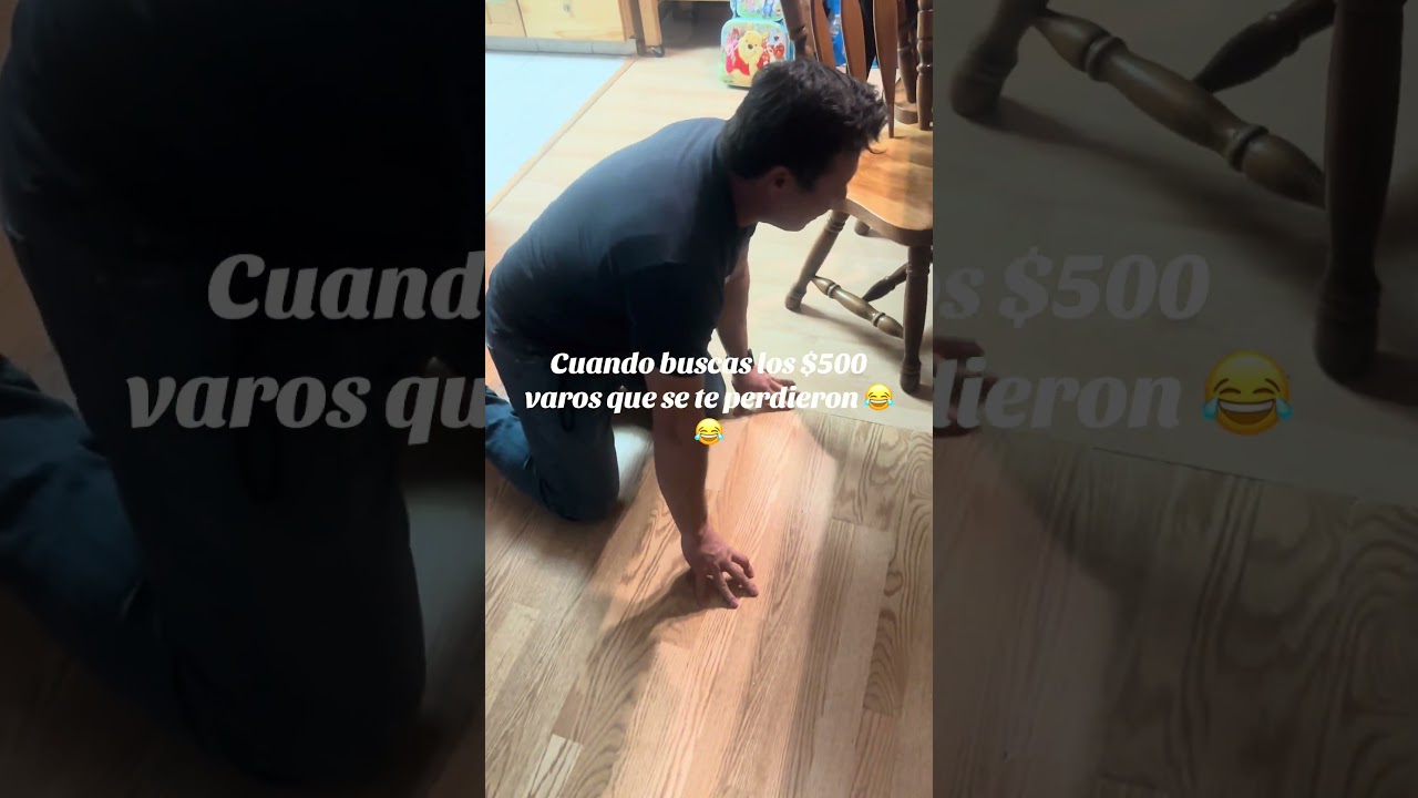 Cuando andas buscando los $500 varos que se te perdieron… 😂😂 