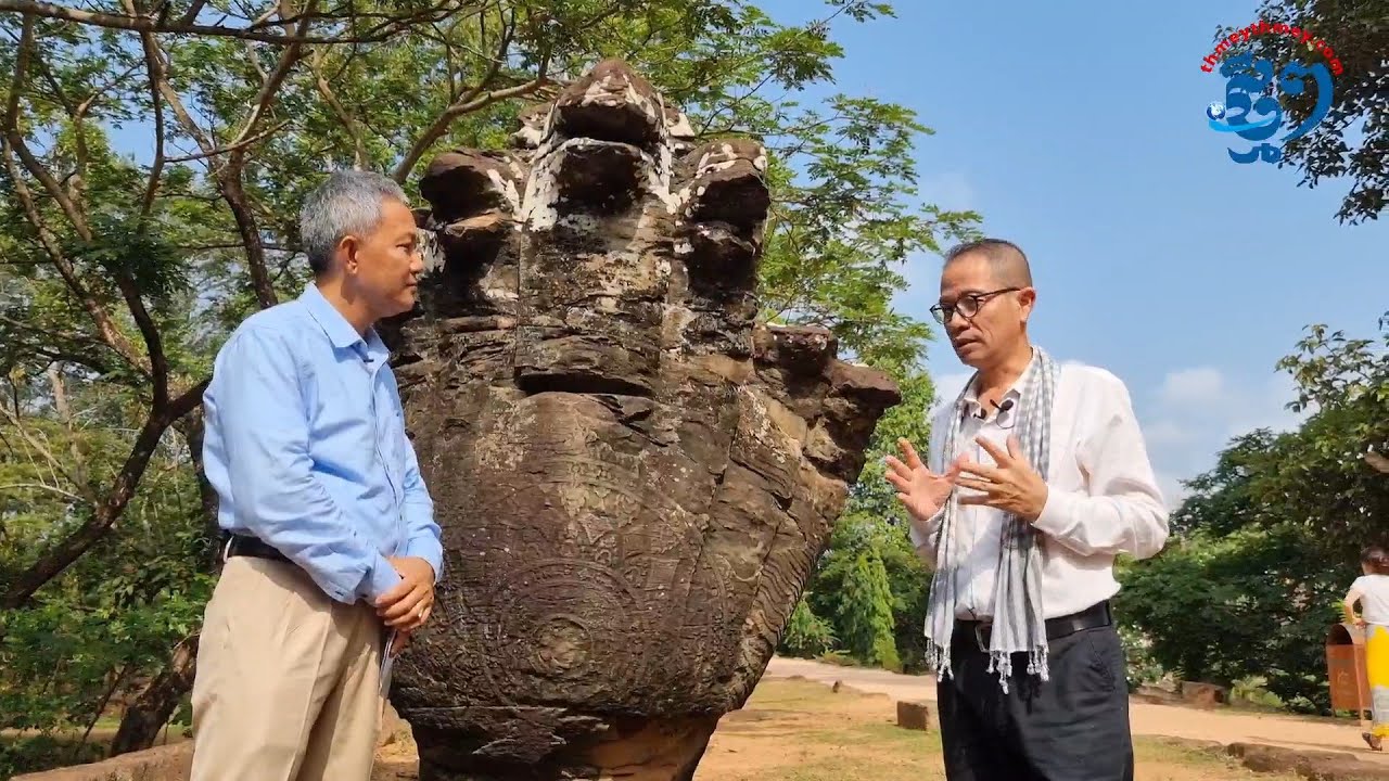ហេតុអ្វីបានជាចម្លាក់នាគនៅប្រាសាទបាគងនៅជាប់នឹងដីខុសពីប្រាសាទដទៃ?