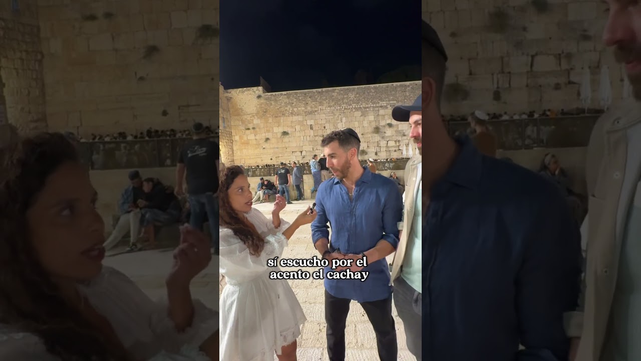 Jud&iacute;os chilenos en el Muro de Jerusalem: Fe y esperanza en Israel ✡️