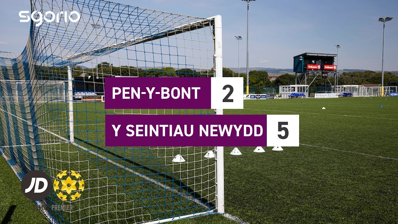 Uchafbwyntiau / Highlights | Pen-y-bont 2-5 Y Seintiau Newydd