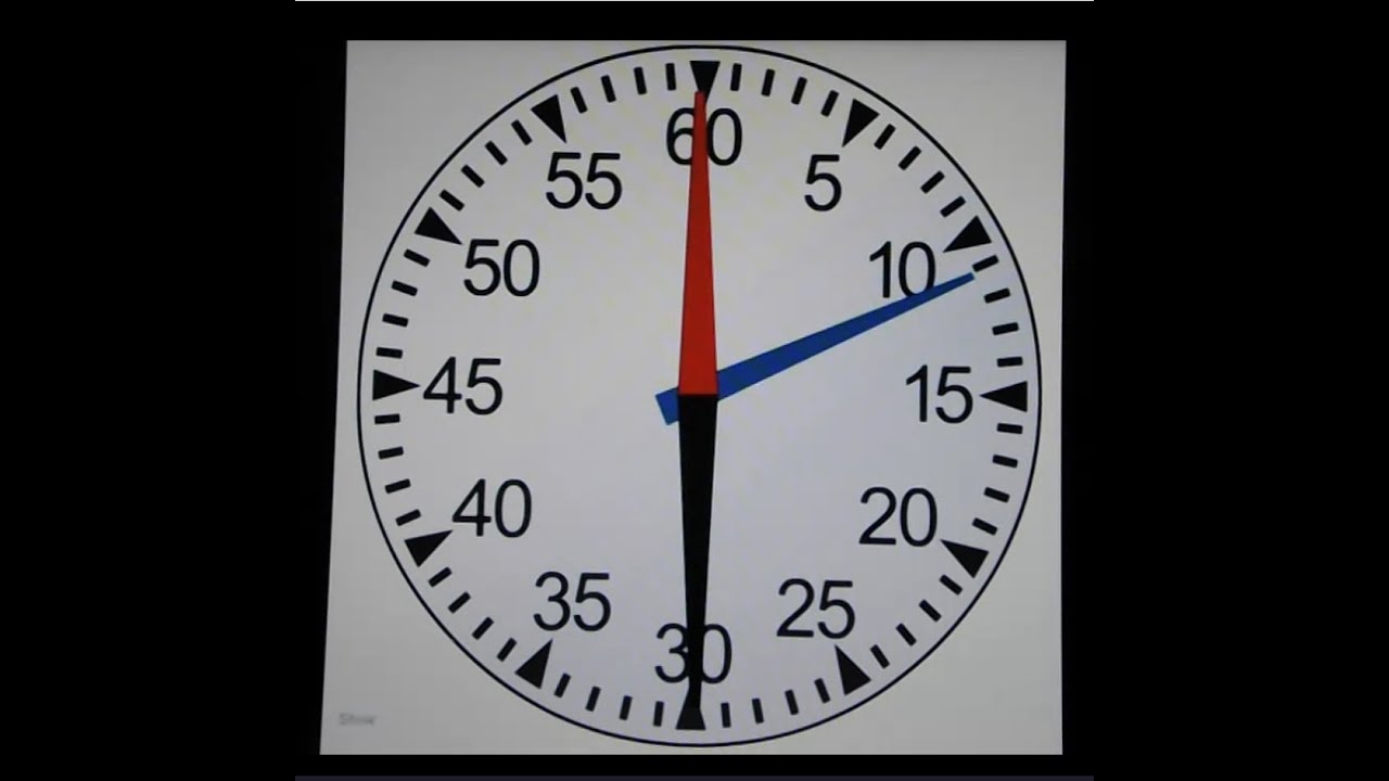 Jillyfish Pace Clock 1 Hour