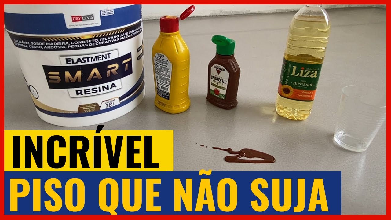 Piso líquido que não suja , Cimento impermeável