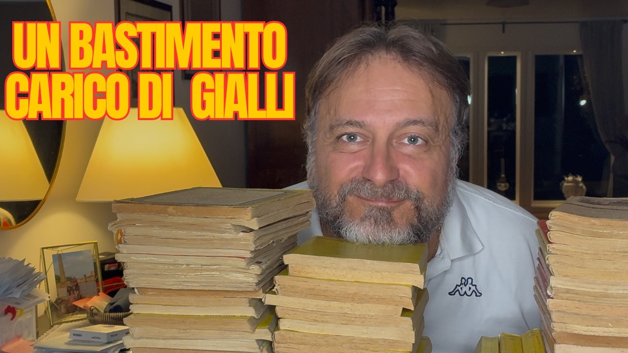 UN BASTIMENTO CARICO DI GIALLI MONDADORI - Carrellata di Copertine