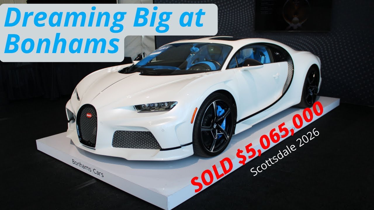 Осмотрите самые эксклюзивные коллекционные автомобили на аукционе Bonhams.