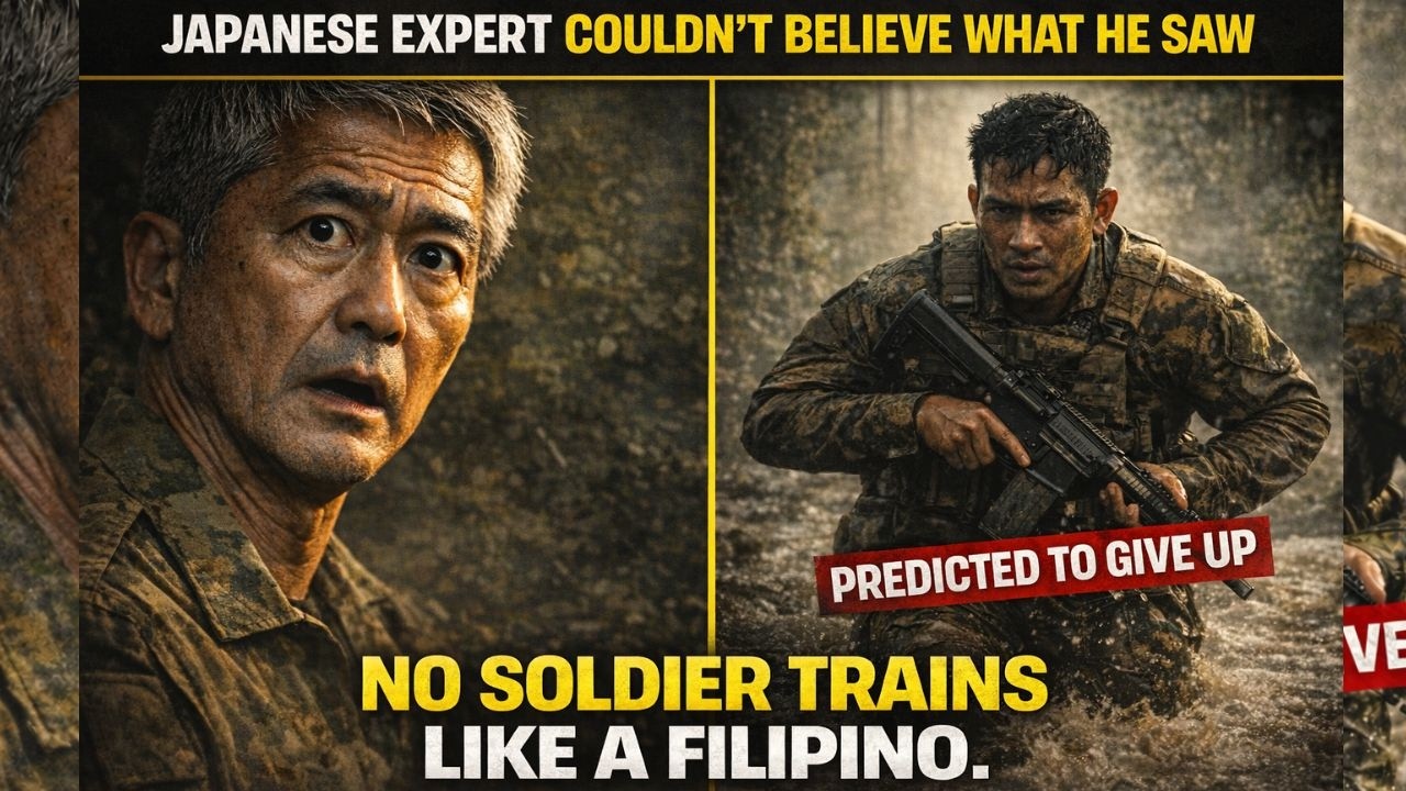 Japanese Military Expert ADMITS: No Soldier Trains Like a Filipino