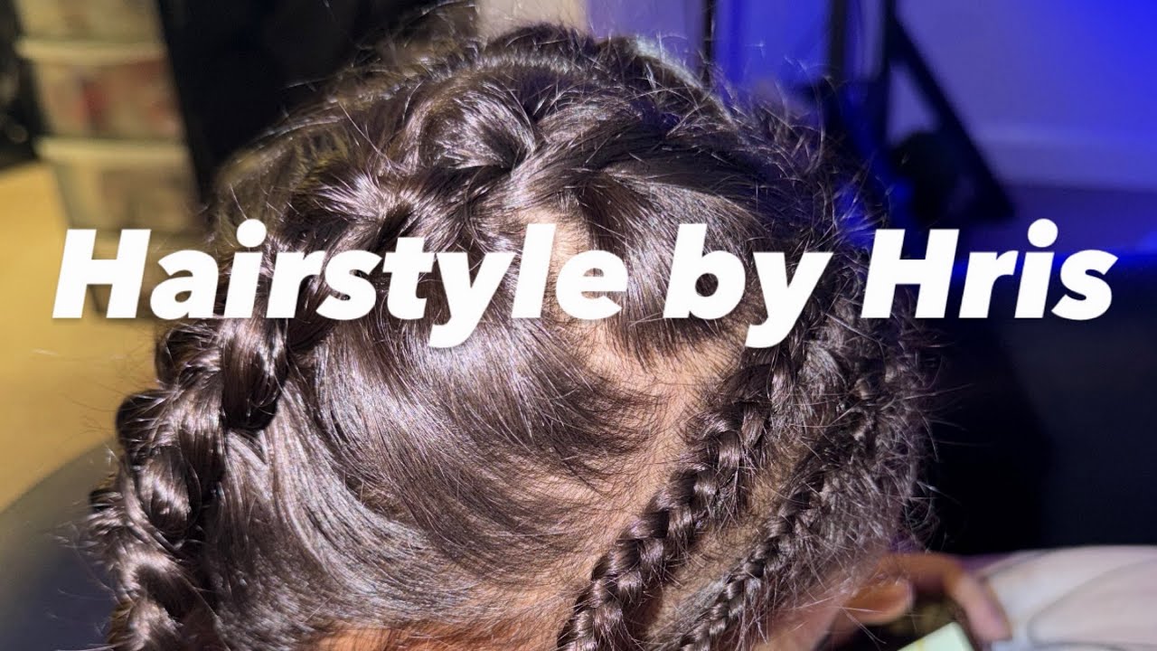 Simple but Detailed Toddler Braided Hairstyle by Hris Tutorial 