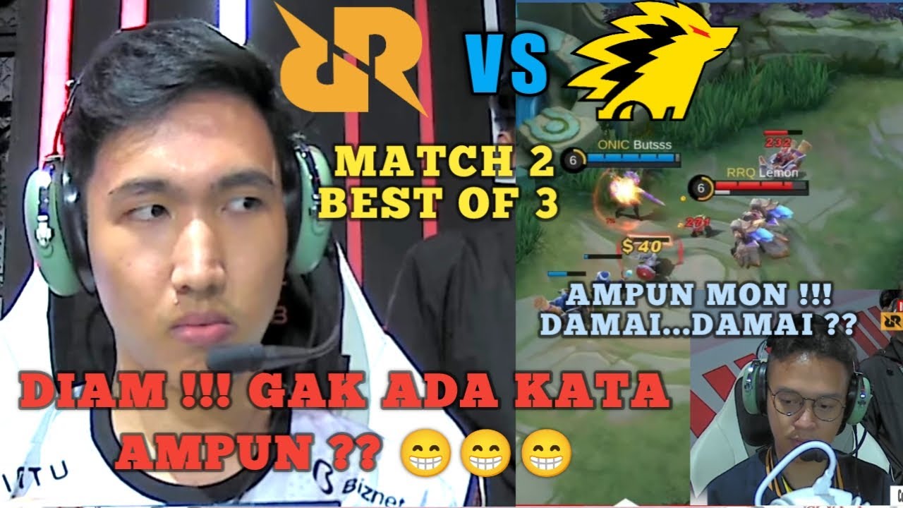 LEMON PAKAI EDITH !! LANGSUNG DI KELUARIN BUILD BARUNYA EDITH?? - RRQ VS ONIC MATCH 2 MPL SEASON 11