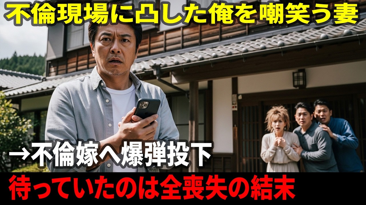 W不倫旅行の最中に妻へ“衝撃の一手”…すべてを失ったあまりに悲惨な結末ｗ