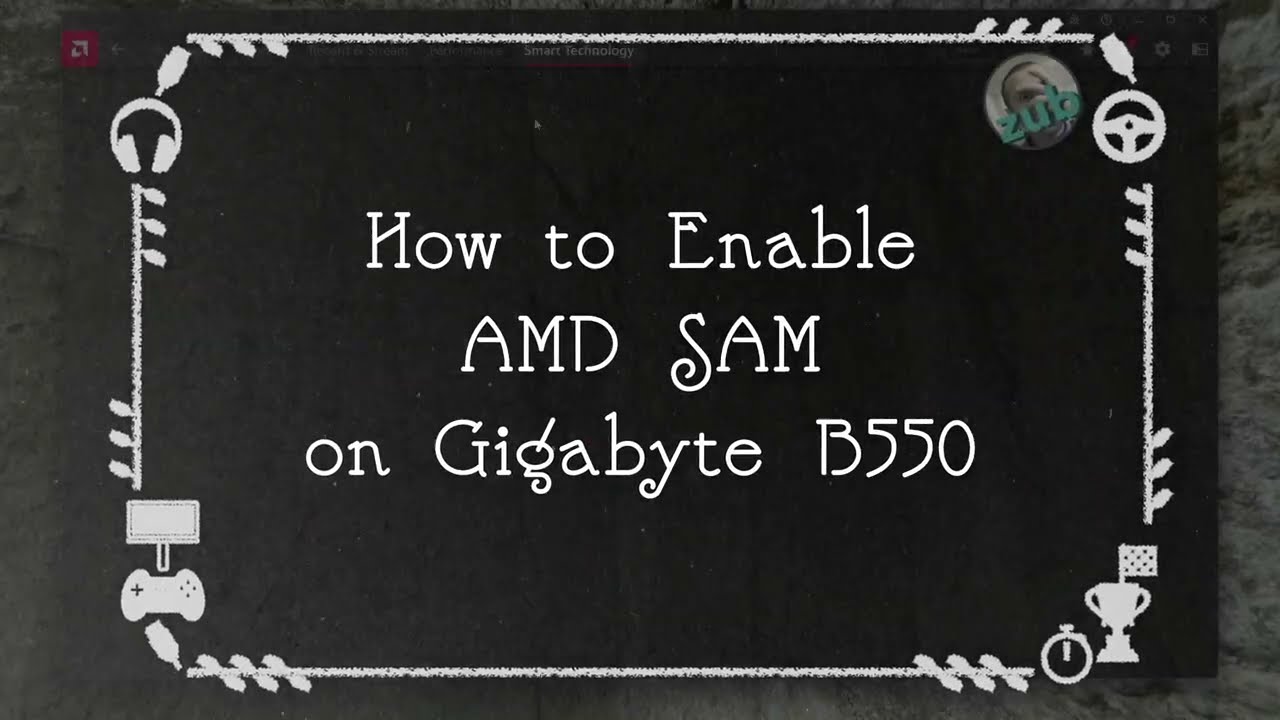 Enable AMD Smart Access Memory on Gigabyte B550 (Quick Guide)