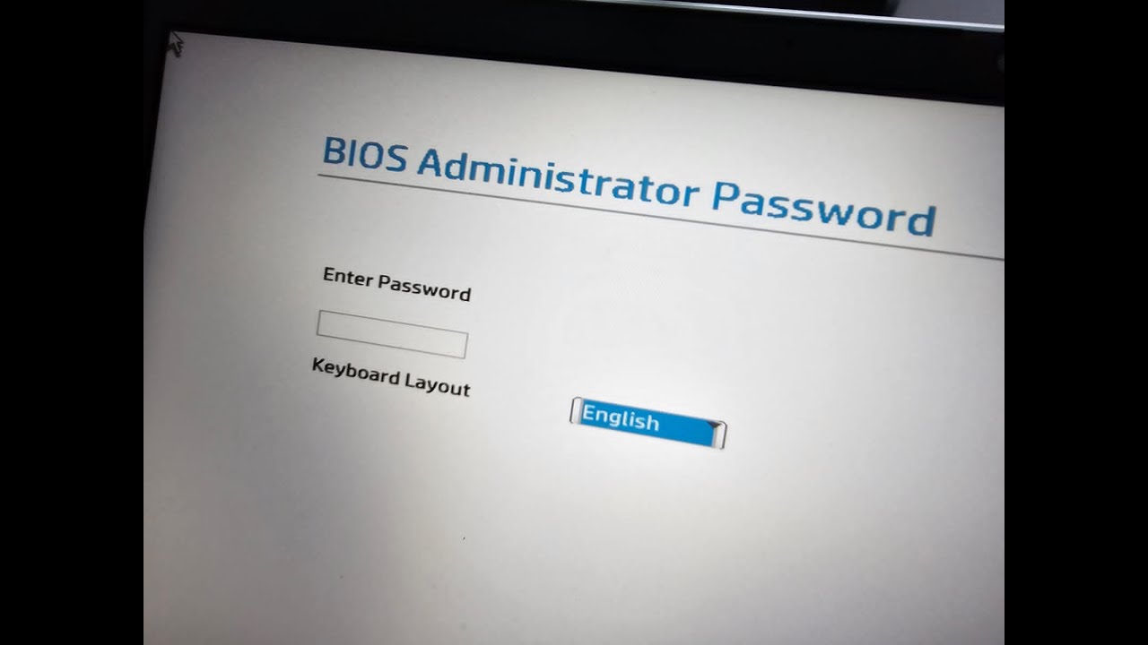 Hp EliteBook 840 G8 11th Generation Bios Password Unlock