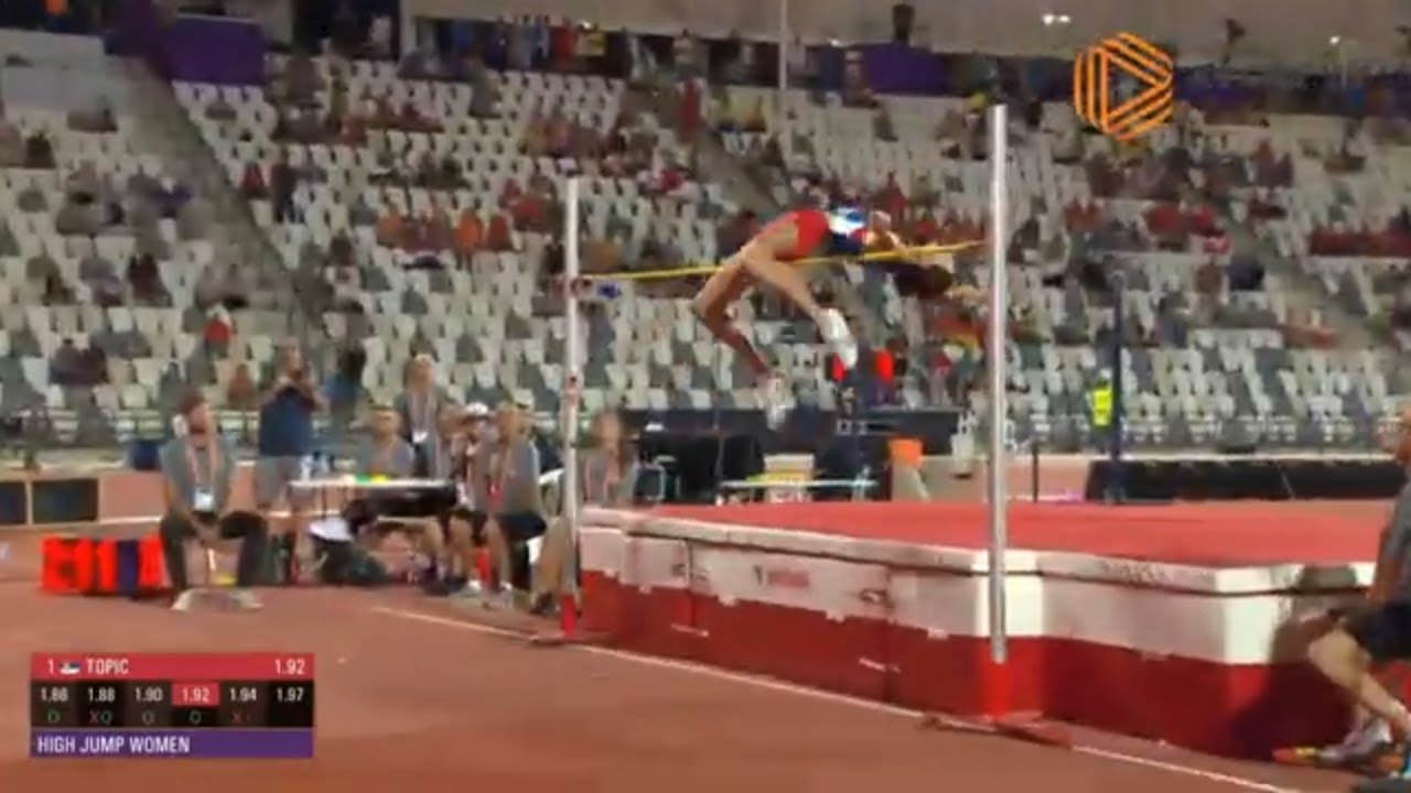 Angelina Topić - napad na U18 Svetski rekord 197cm | U18 Evropsko prvenstvo 2022