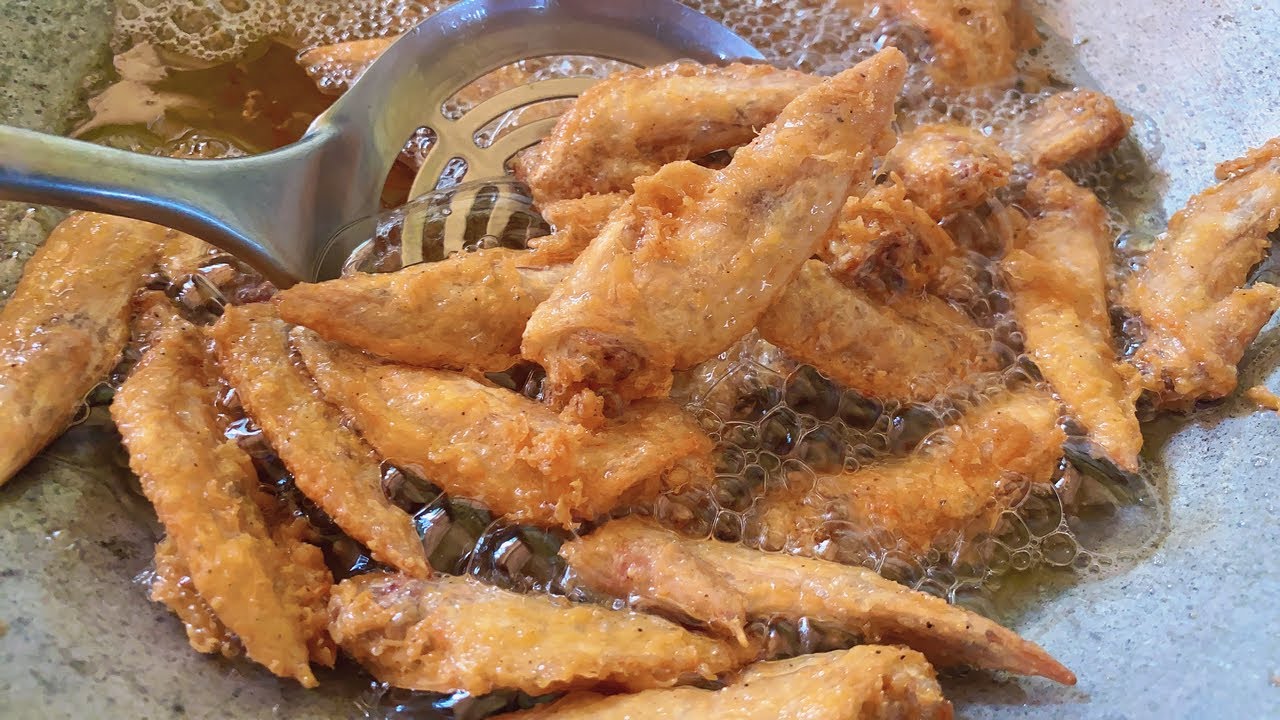 Crispy Chicken Wing Recipe | ចុងស្លាបមាន់បំពងស្រួយឆ្ងាញ់​ | Sinan Cooking Lifestyle