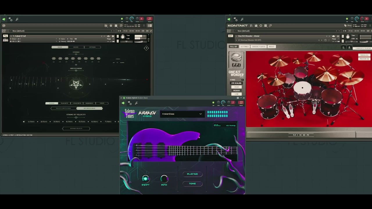 Cabal 8 | OKW: Metal | Kraken Bass [Sound Test]