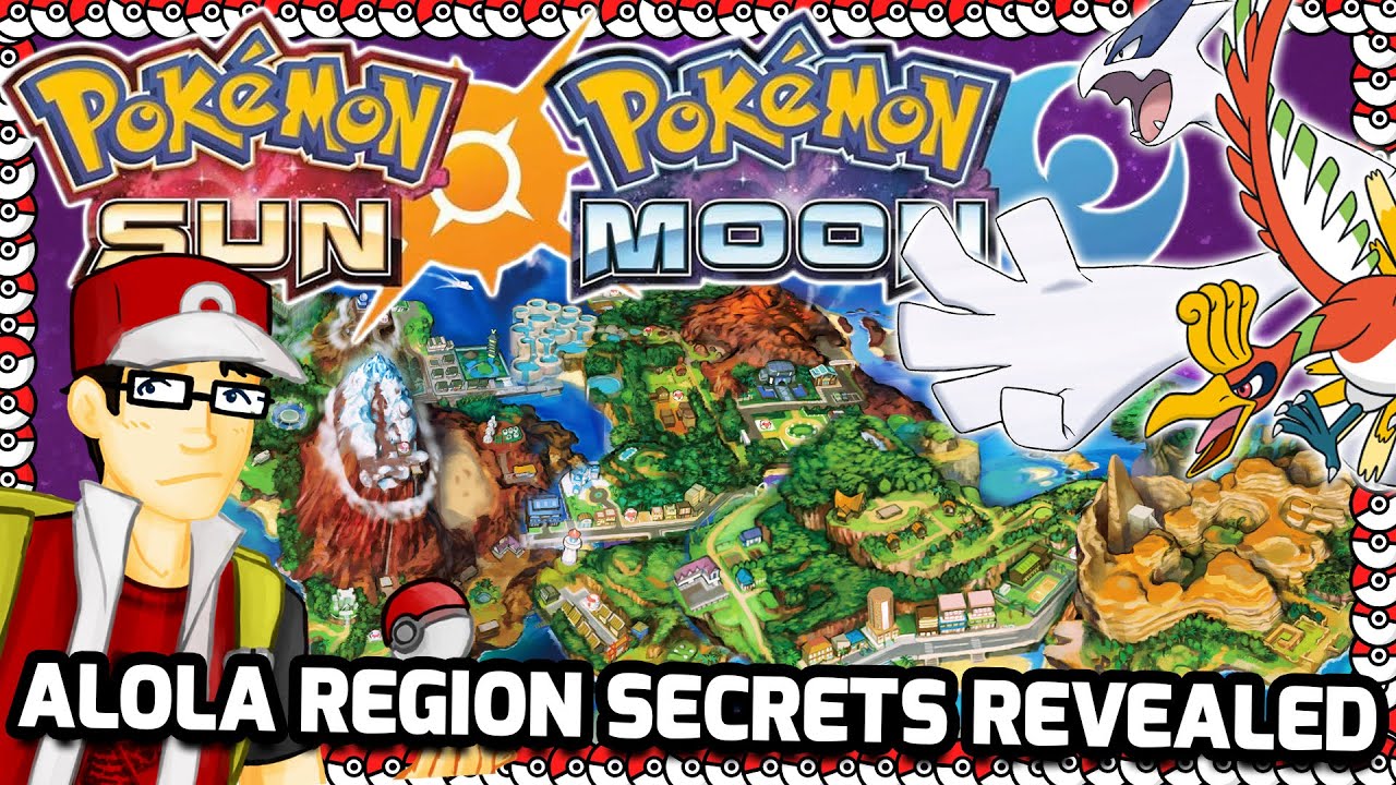 Pokemon Sun and Moon Alola Map in Depth Analysis + Secrets Revealed!