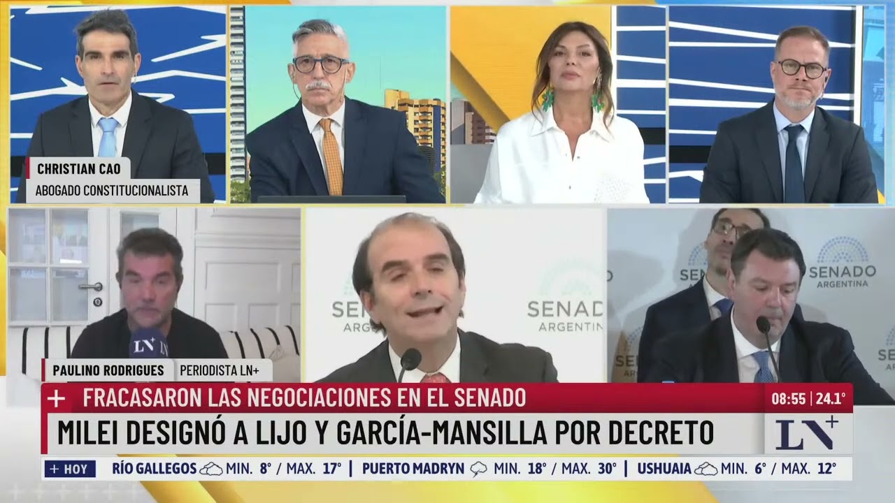 Con críticas al decreto de Milei, el kirchnerismo amenaza con voltear las designaciones
